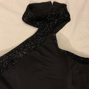 Vintage black gown